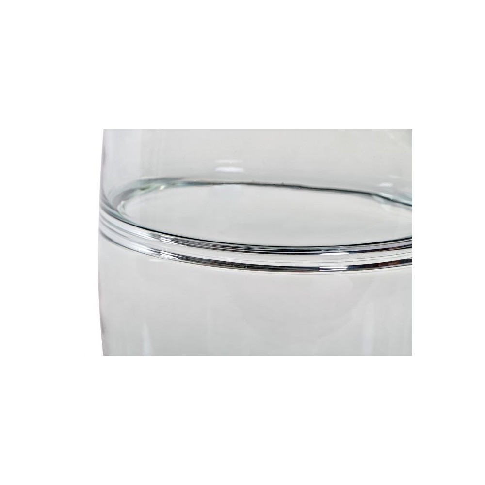 JARRON CRISTAL 17X17X25 17,5 VERDE