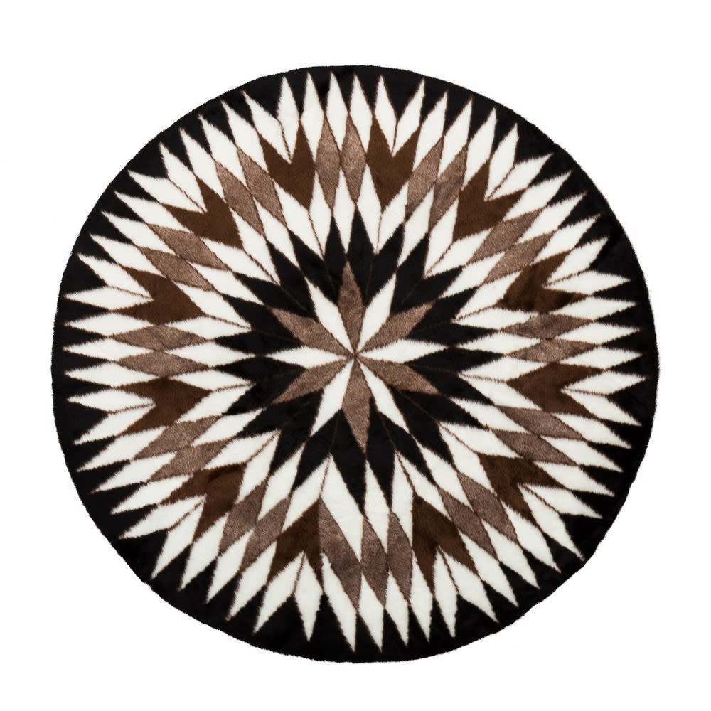 ALFOMBRA POLIESTER 140 X 140 CM