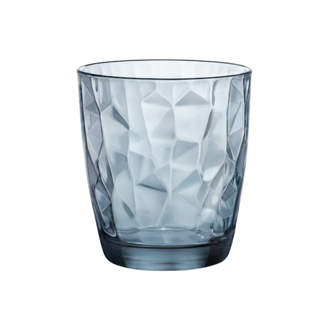 VASO DE AGUA DIAMOND AZUL