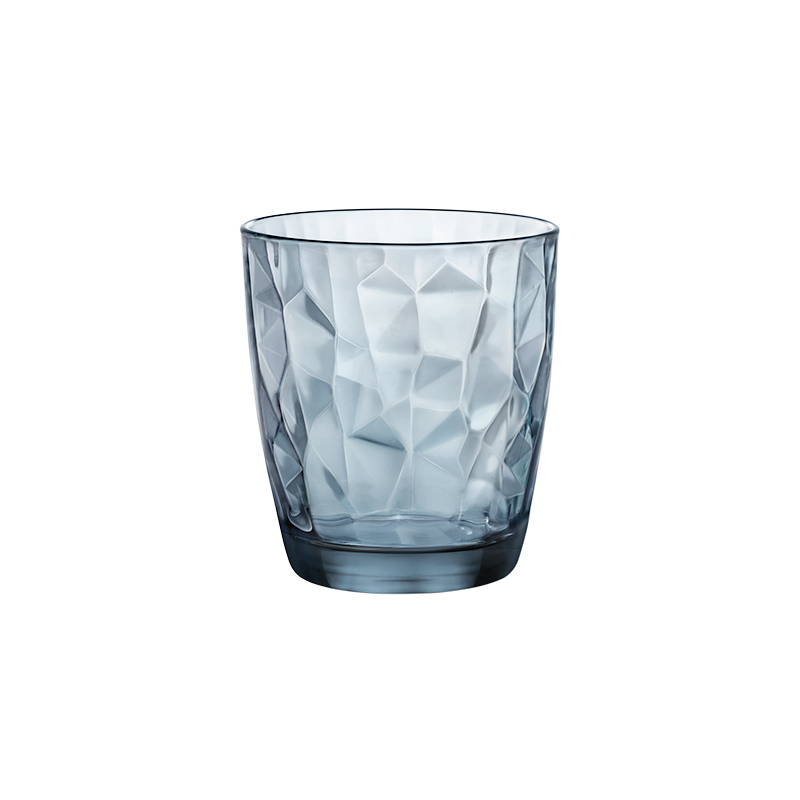 VASO DE AGUA DIAMOND AZUL