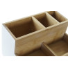 ORGANIZADOR BAMBU 23,5X18X15 1 CAJON BLANCO