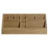 ORGANIZADOR BAMBU 23X9X9,5 10 COMPARTIMIENTOS