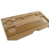 ORGANIZADOR ABETO 60X30X9 PANTALLA PC NATURAL