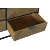 MUEBLE TV ABETO METAL 146X39X51 MARRON CLARO