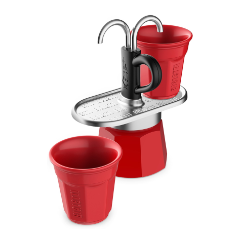 Cafetera mini express + 2 tazas Bialetti