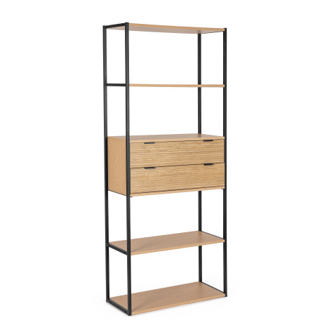 libreria-4rep-2caj-allycia-negro-natural