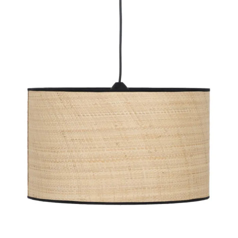 LÁMPARA TECHO NATURAL RAFIA ILUMINACIÓN