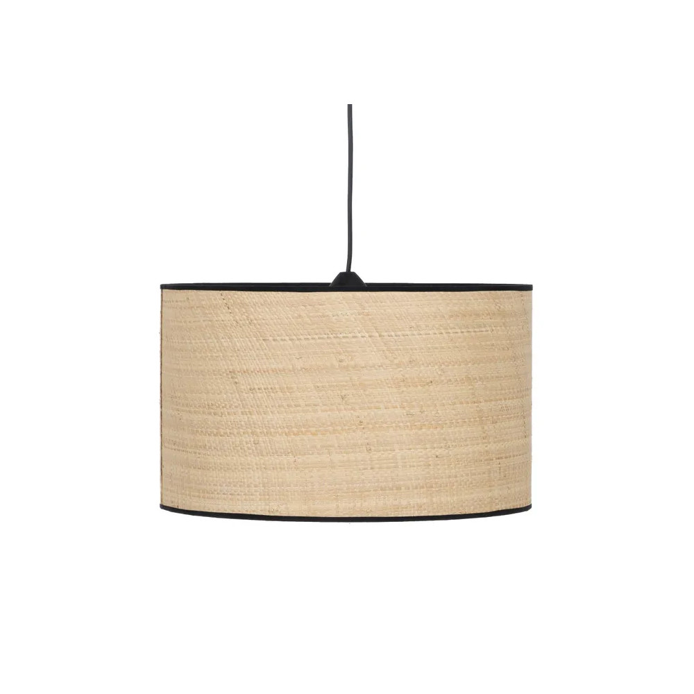 LÁMPARA TECHO NATURAL RAFIA ILUMINACIÓN