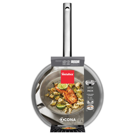 SARTEN ACERO INOX ICONA