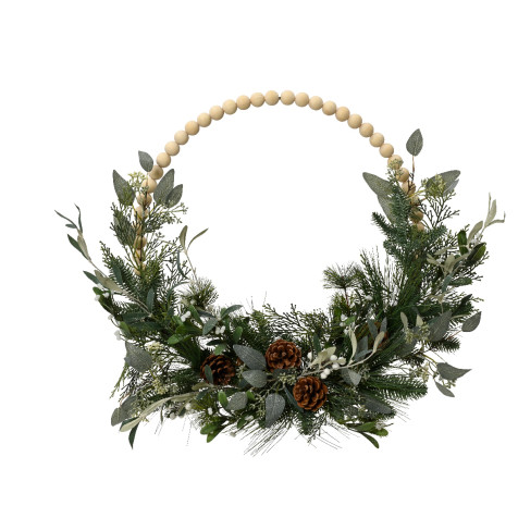 modern-wreath-glitter-wooden-balls,-pinecones,euca