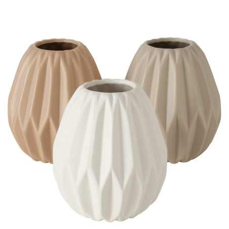 vase-tampa,-3-ass.,-h-13-cm,-earthenware,-mat,-sin