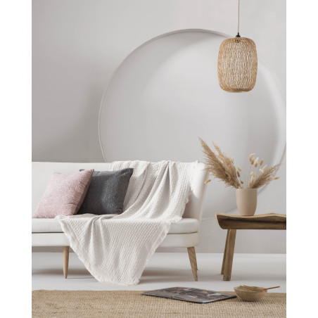 COMPL PLAID ANT AVA BLANCO 130x170