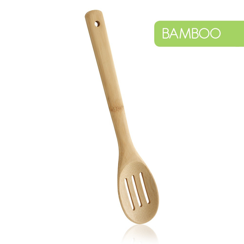 Cuchara ranurada 30 cm BAMBOO LINE