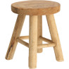 stool-teakwood-round