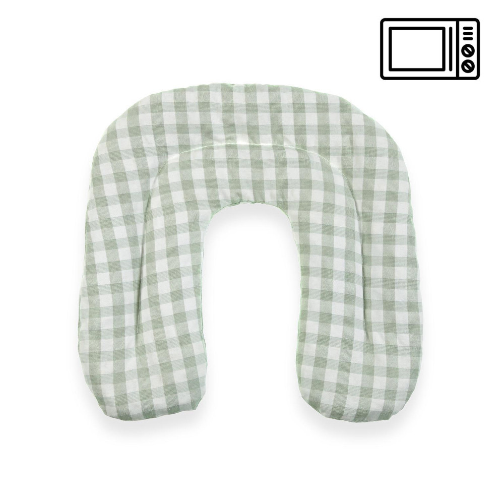 almohada-termica-forma-de-cuello-vichy-verde
