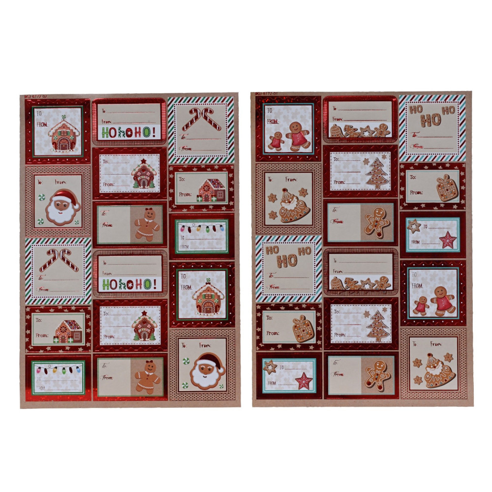 pegatina-de-papel-rojo-con-lamina-de-jengibre,-fsc