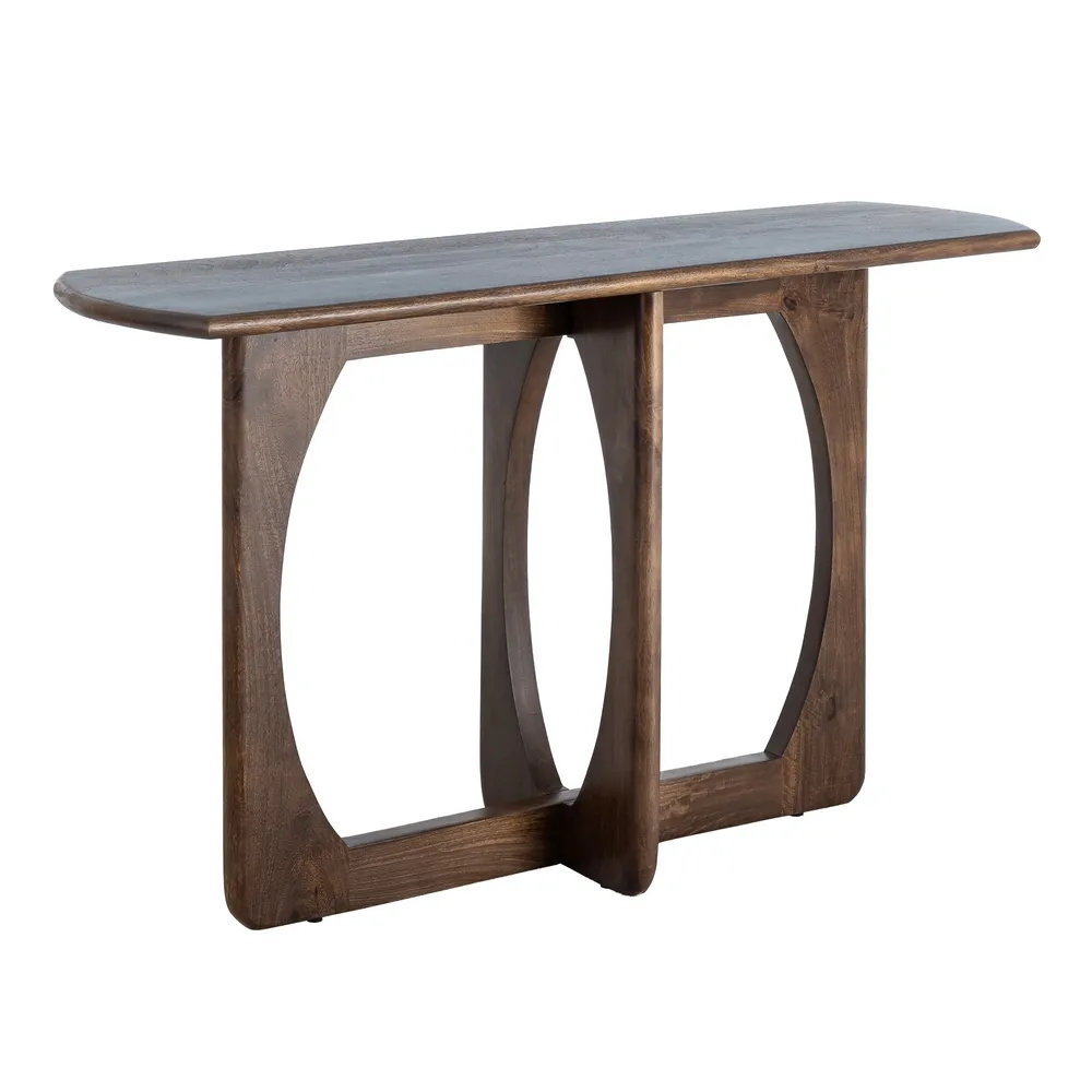 consola-marron-madera-de-mango-130-x-40