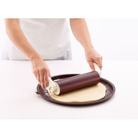 ROUND PIZZA CRUNCHY MARRON