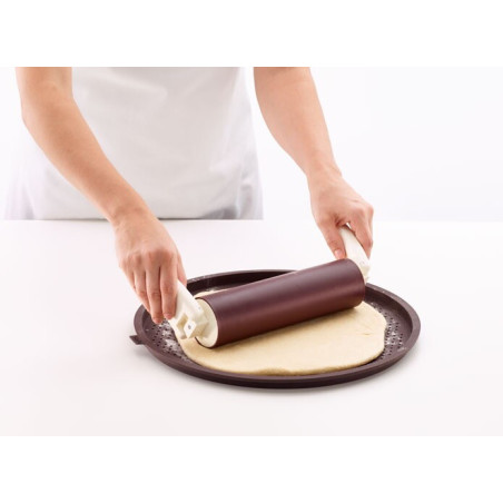 ROUND PIZZA CRUNCHY MARRON