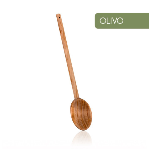 Cuchara oval 30 cm. OLIVO LINE